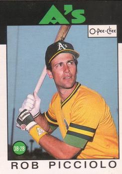 1986 O-Pee-Chee Baseball Cards 003      Rob Picciolo